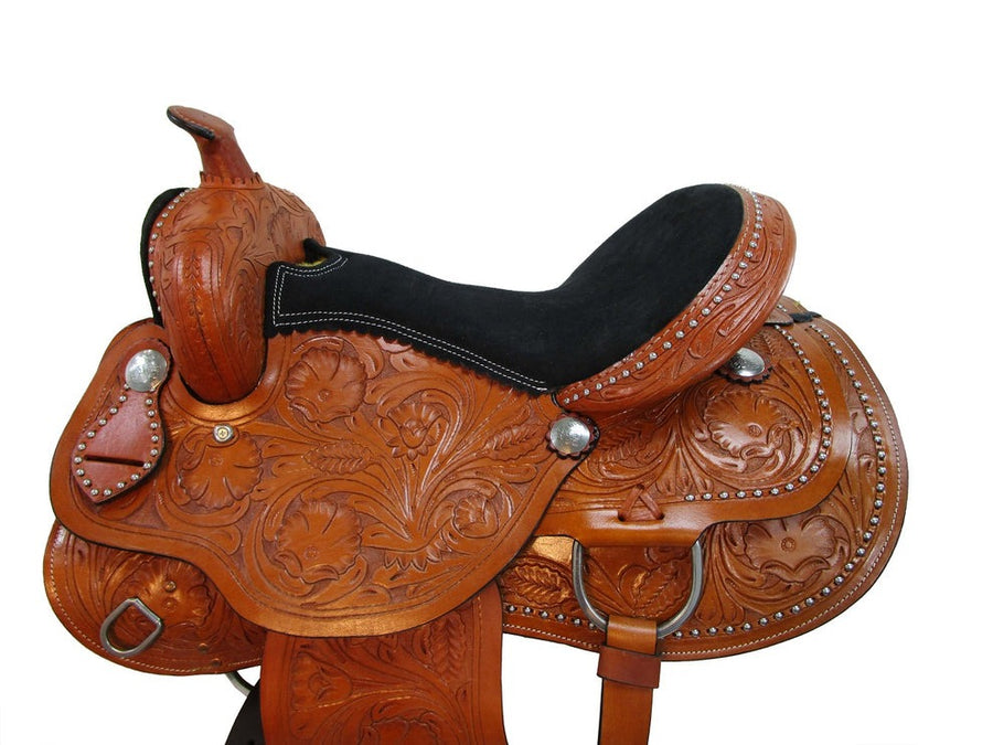Western Barrel Racing Saddle