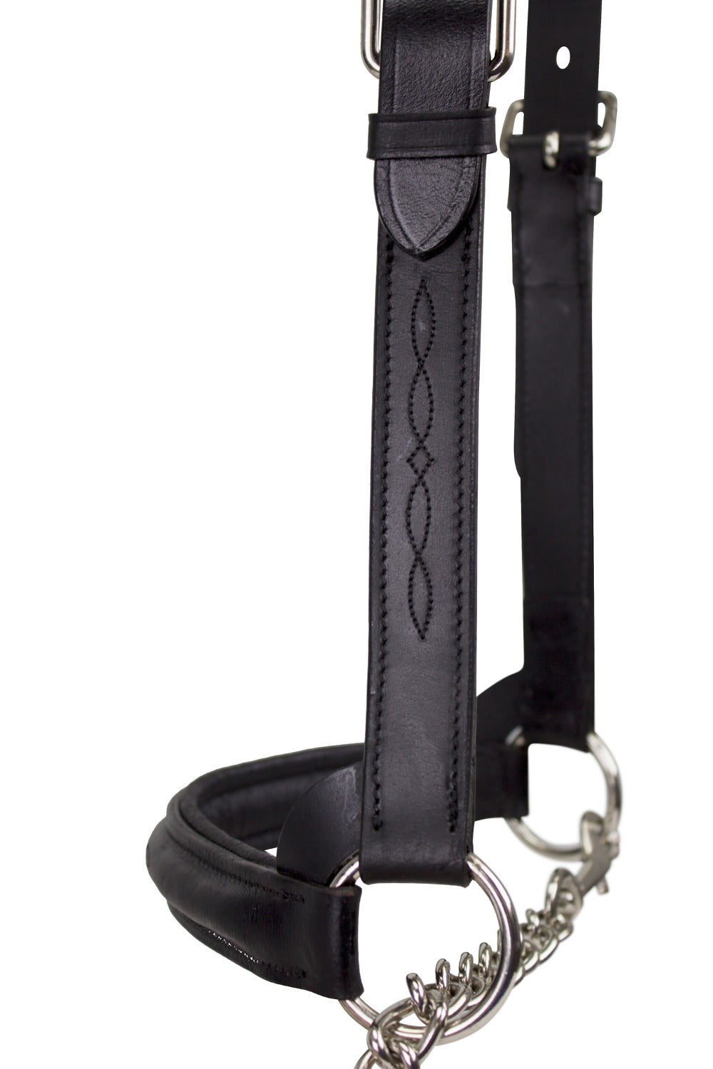 Padded Leather Show Halter