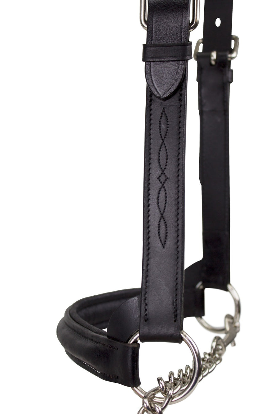 Padded Leather Show Halter
