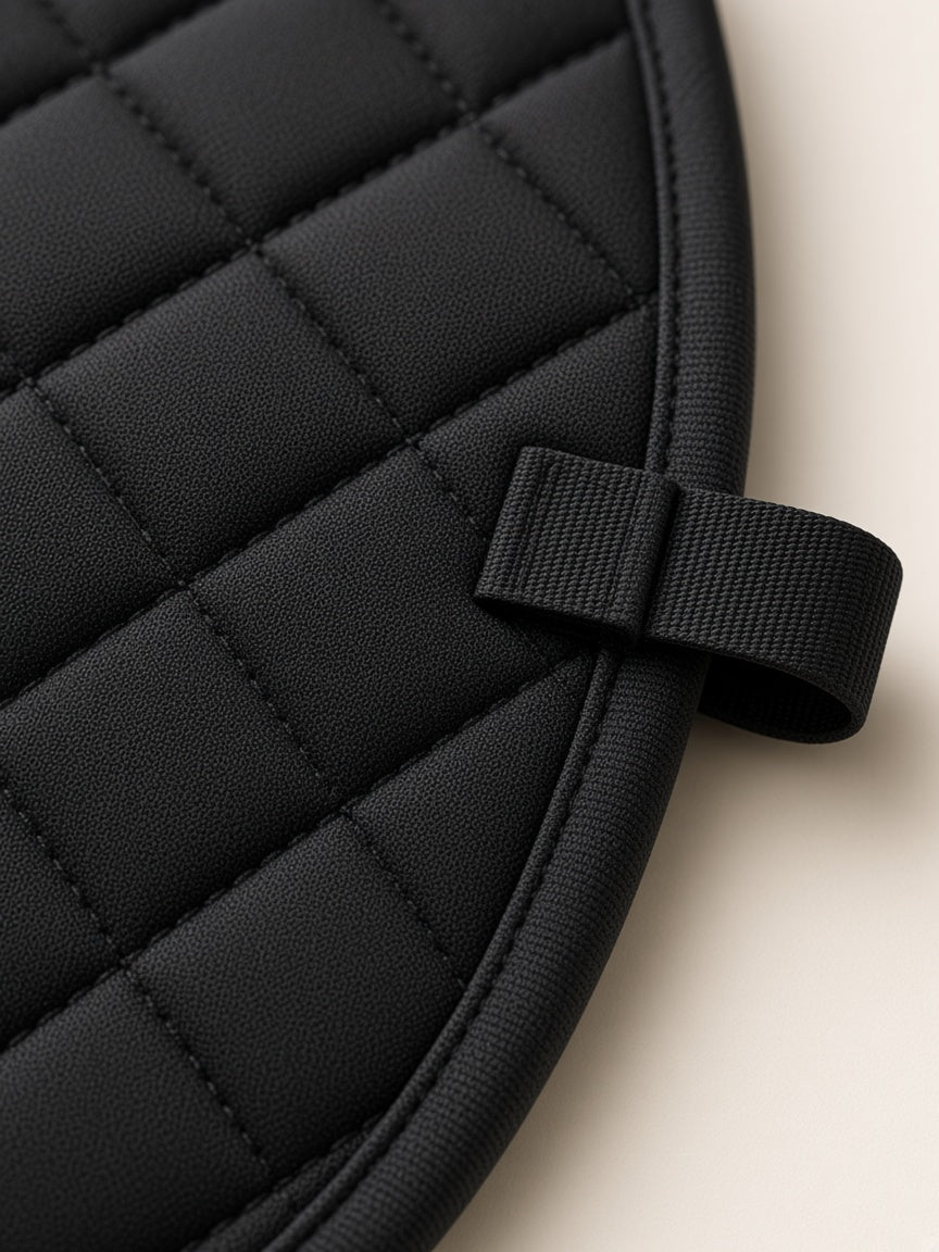 Sottosella da allenamento Galopix RaceFit - Nero - dettaglio