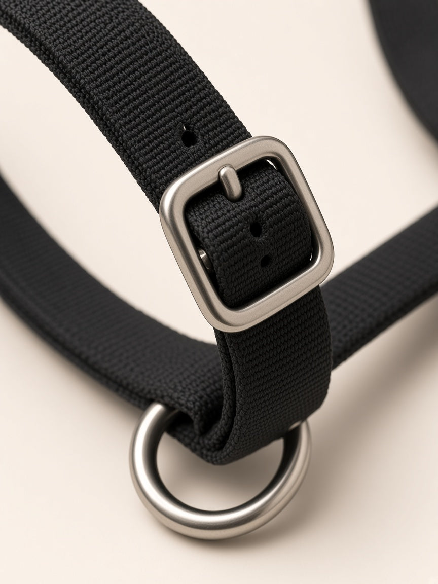 Capezza per cavallo Galopix RaceSafe - Nero - dettaglio