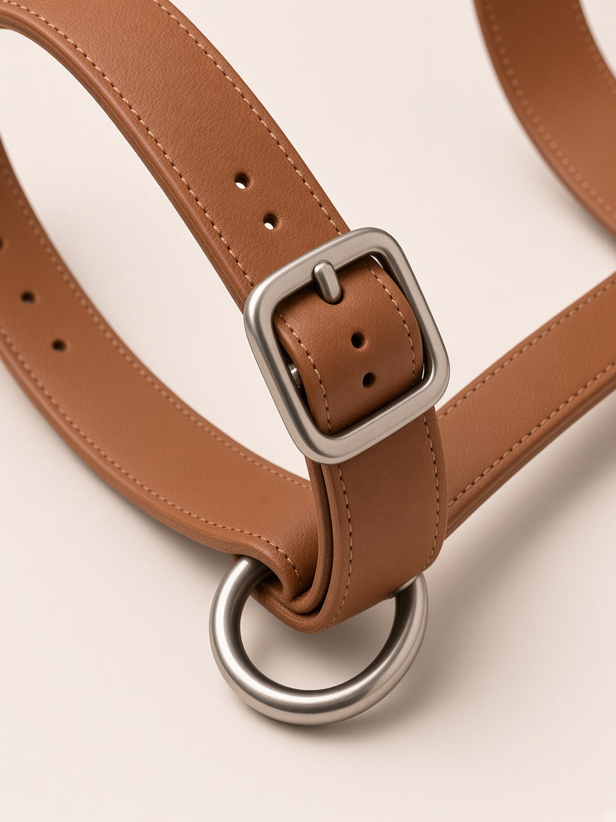 Capezza per cavallo Galopix RaceSafe - Marrone - dettaglio