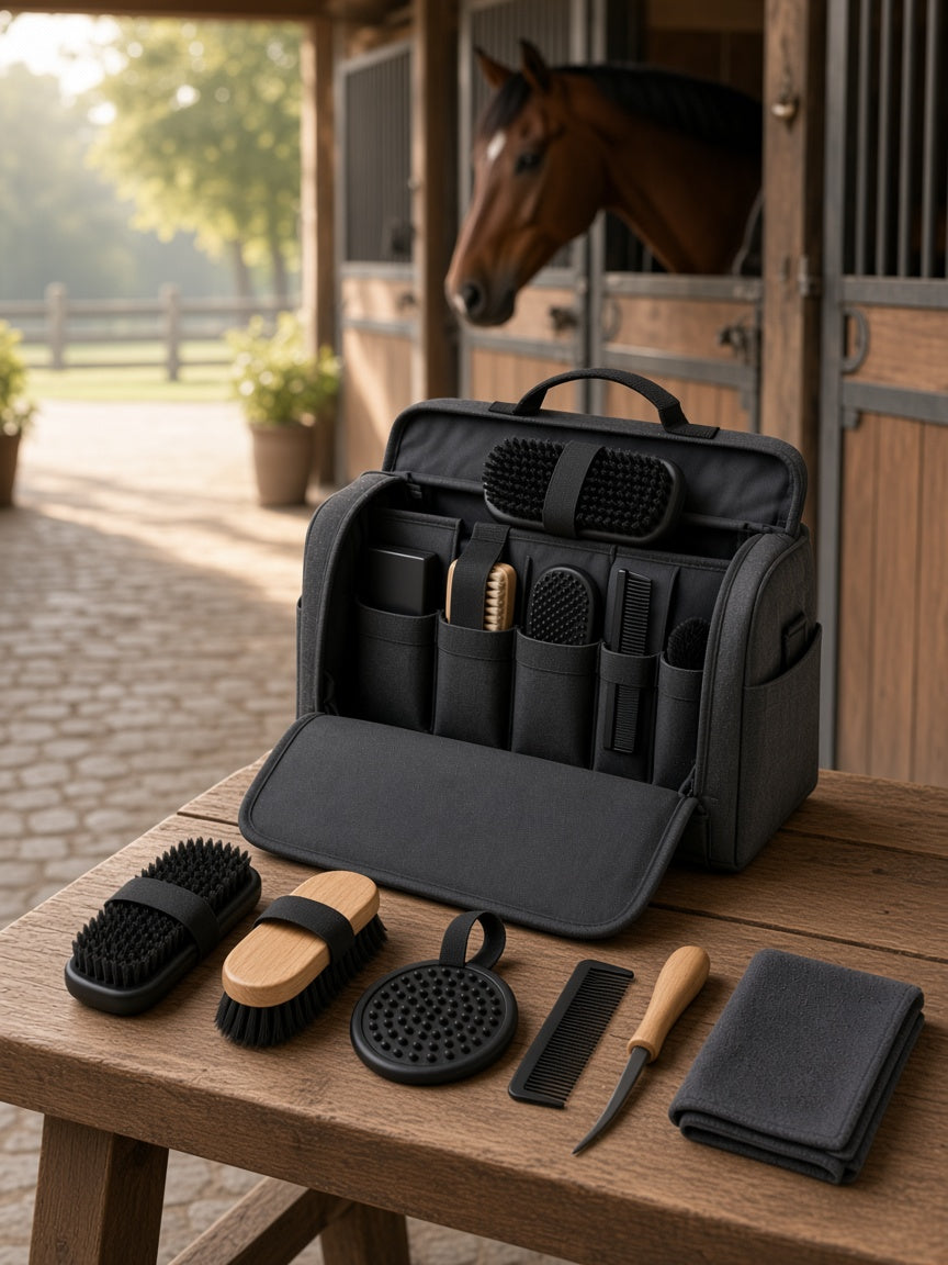Kit di toelettatura Galopix StablePro - in uso