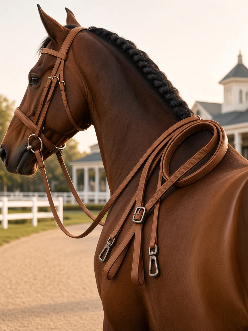Redini Galopix TrackGrip - Marrone - in uso